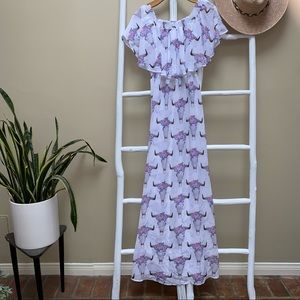 Show me your Mumu maxi dress. Small. NWT.